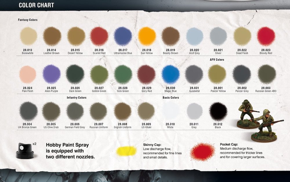 News From The Front: MTSC PRODUCT NEWS & UPDATES: Vallejo Hobby Paint Sprays Now Available